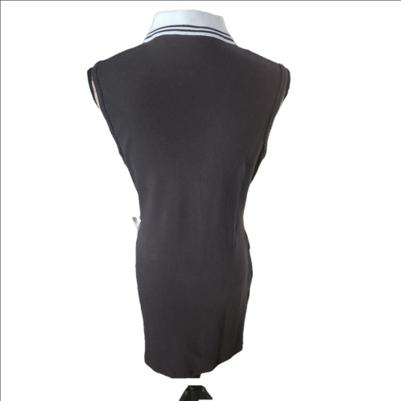 NWT Play Sleeveless Black & White School Girl Style Dress Med - Picture 5 of 9